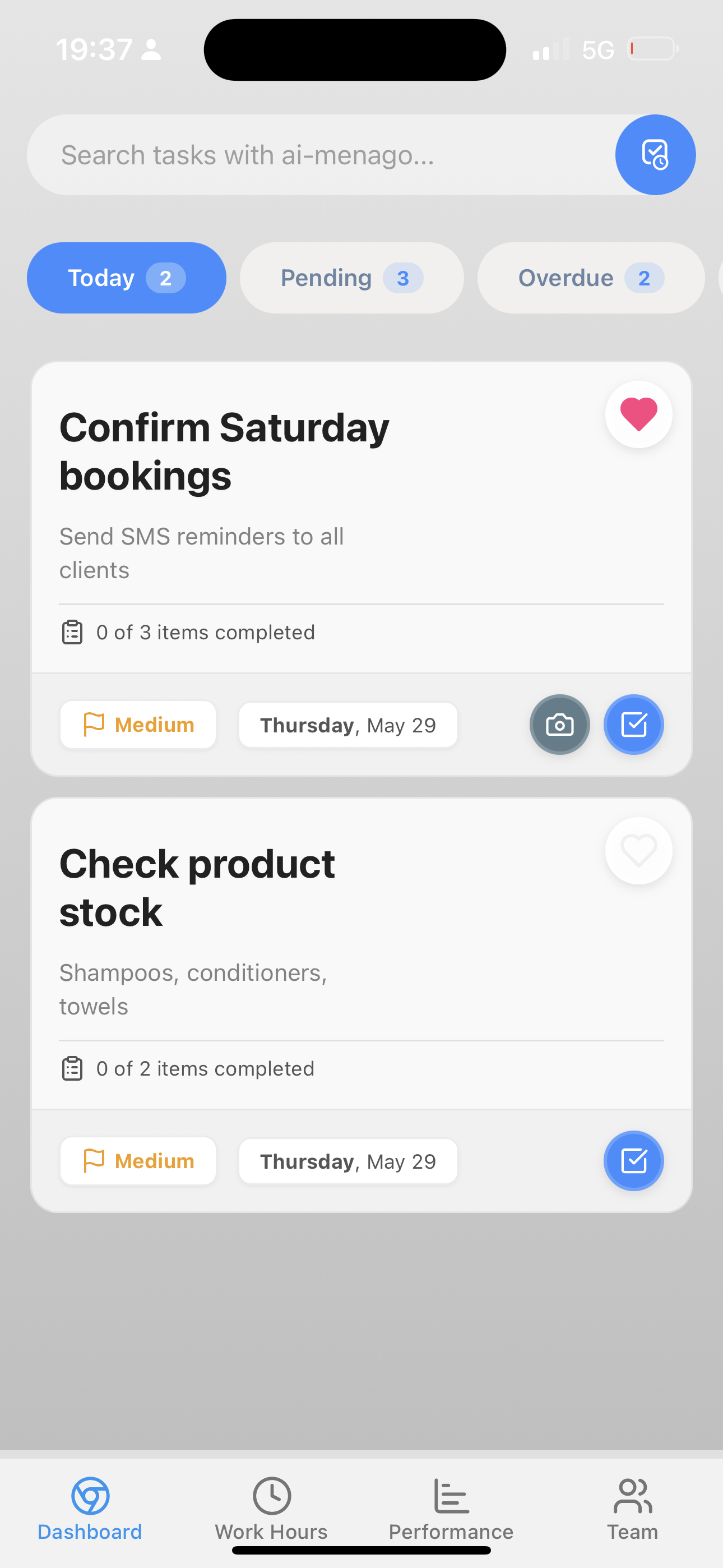 AI-Menago App Screenshot 3